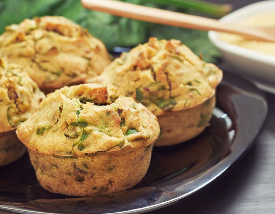 Spinach muffins