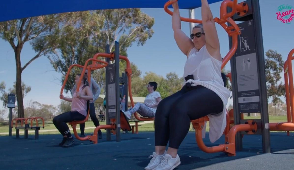 Boort fitness equipment in use screenshot