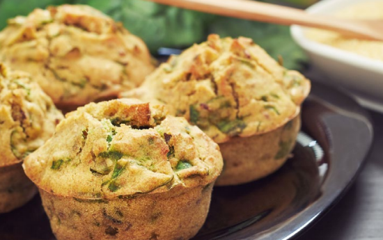 Spinach muffins