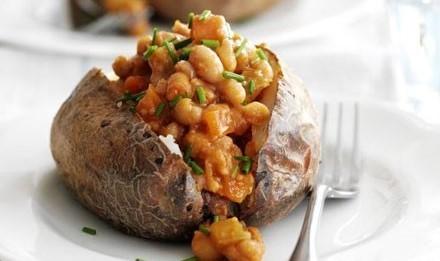 baked potatoes