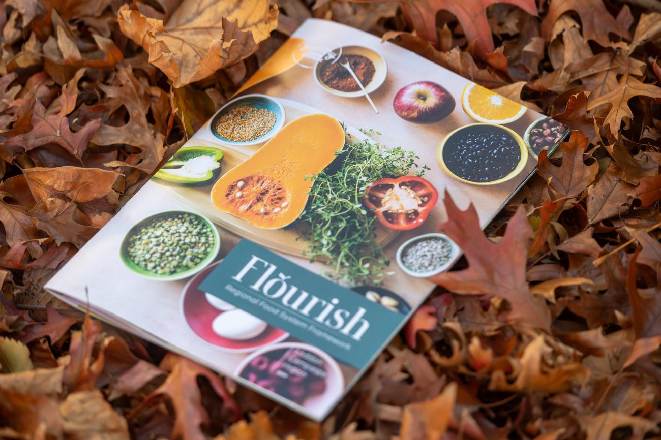 Flourish on ground