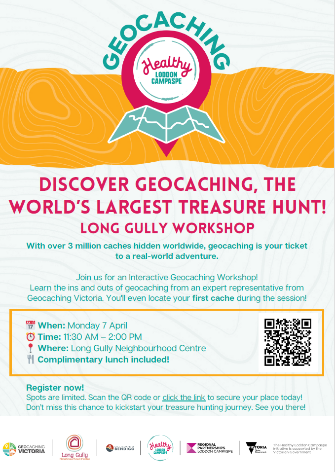 Long Gully Geocaching flyer
