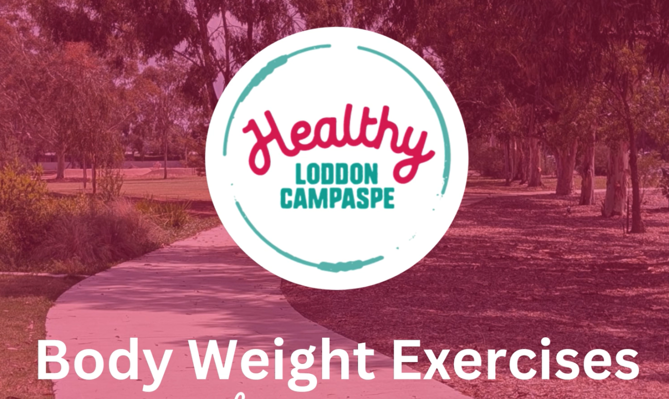 Body weight exercises snip