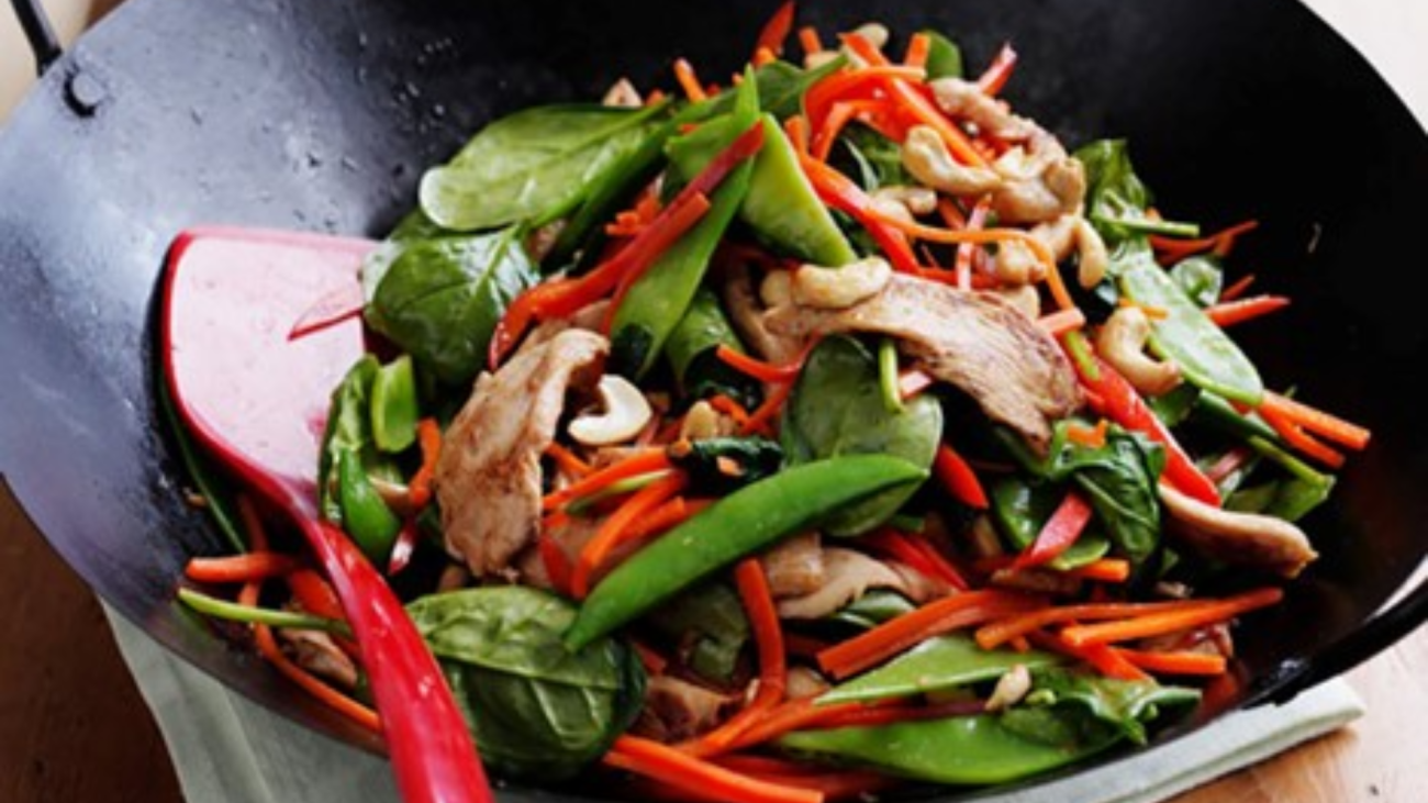 honey and soy chicken stir fry