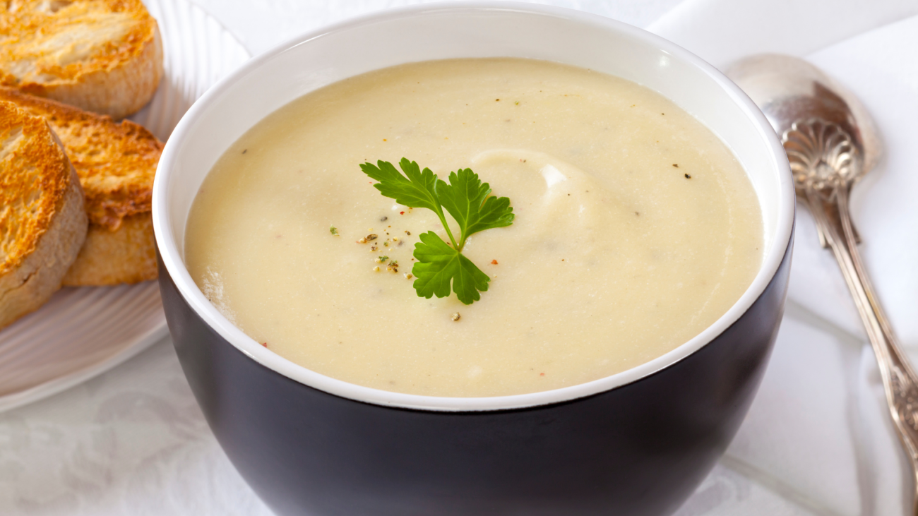 Cauliflower Potato soup teaser