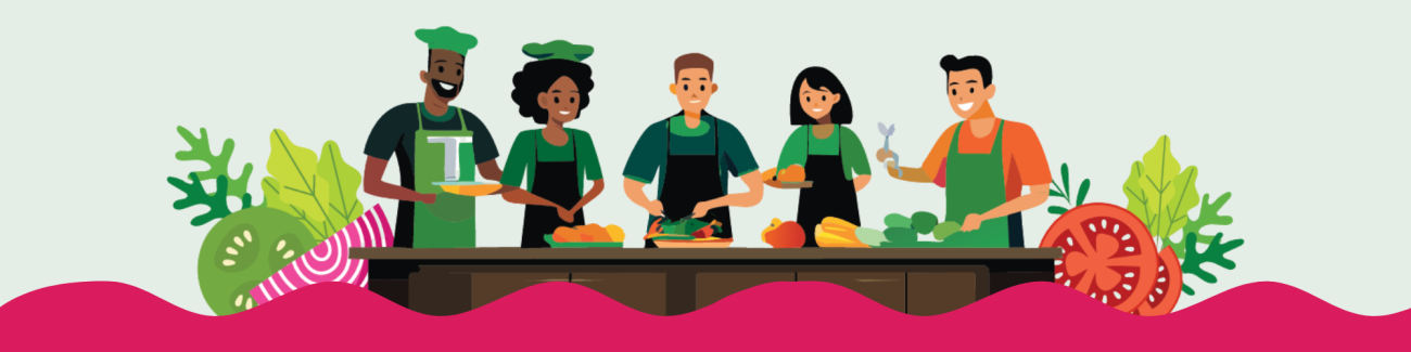 Cooking Together workshop website banner