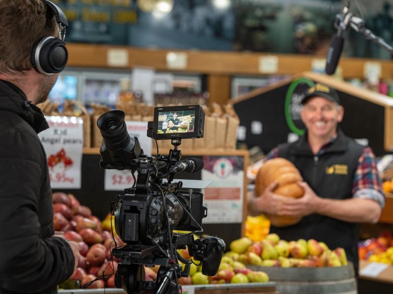 Watts Fresh Kyneton filming