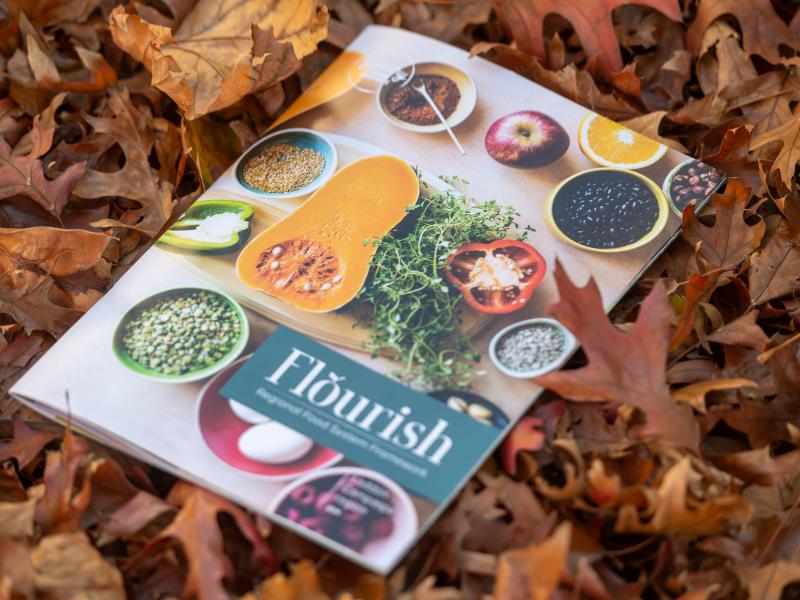 Flourish on ground